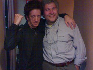 Willie&Stefano, backstage at Watercolor Cafè, Larchmont (NY), 17/11/09